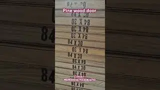 Top quality pine wood doors! 🚪🌲 #Pine #Doors #Wood #HomeImprovement #Quality