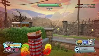 Plants vs Zombies GW2: Wall NutHills No Death
