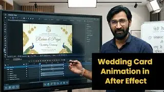 Animated Wedding Card in After Effects | Beginner Friendly Guide