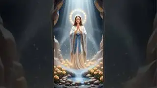 Miracles of our Lady of Lourdes ( 1858 February 11 ) #mothermary #jesus #christian  #aivideo