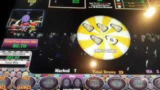 U1 Keno - 7 spot Candy Band bonus round