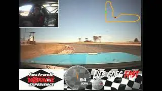 My V8 hot laps at Barbagallo Raceway