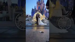 A Luxury Wedding Ceremony in Magic Kingdom #disney #disneywedding #disneyweddings