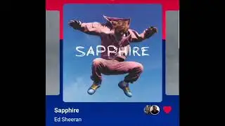Ed Sheeran Sapphire (Version Skyrock)