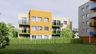 Residential Building Architecture Animation