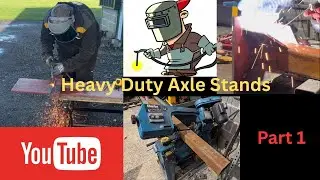 Making Heavy Duty Jack Stands