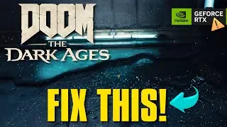 DOOM: The Dark Ages Visual FIX &ndash; Ray Reconstrucion & VRS Glitch | NVIDIA Driver Issue