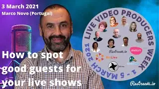 Live Video Producers Week 