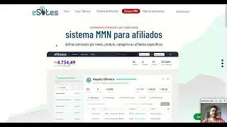 Sistema MMN para Gest&atilde;o de Afiliados Influencers