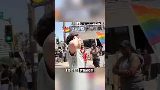 Sharing Jesus during pride month🏳️&zwj;🌈😱 ​⁠@NicholasBowling #jesus #love #bible #lgbtq