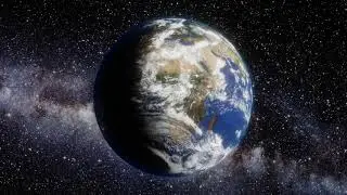 11 hours of planet Earth rotating! relaxing time lapse screen saver
