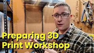 Preparing My 3D Printing Workshop in my Basement