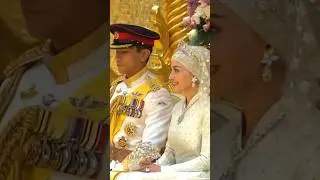 Royal bersanding diraja #bruneiroyalwedding  #mateen #anisha #brunei