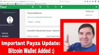 Payze has new Bitcoin Wallet