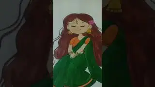 cute girl ✍️💞#viral #art #trending #drawing 🥂🐥