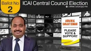 Vote Appeal for ICAI Central Council Election