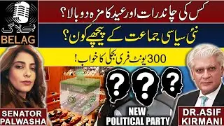 Senate Chairman Election 2024 | Who is Behind the New Political Party | Belag