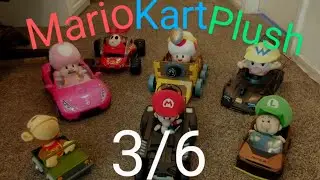 Mario Kart Plush: 3/6 Baby Kart (ft. Captain Toad Toadette, & Shy Guy)