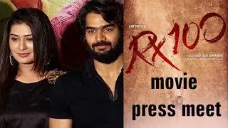 RX 100 movie press meet