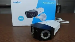 Dual Lens Security camera with wide 180 Degree View - Reolink Dual