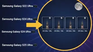 Samsung Galaxy Ultra Zoom Test | S22 Ultra vs S23 Ultra vs S24 Ultra vs S25 Ultra Camera Comparison