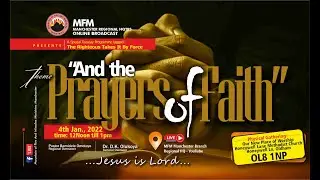 The Righteous Takes It By Force Programme @ MFM Manchester Regional HQ | 04/01/2022