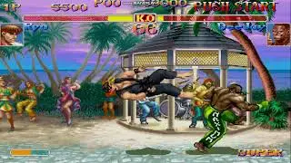 Super street fighter 2 Ryu vs Deejay