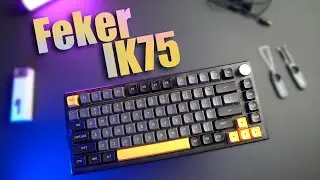 Teclado mecânico pra quem é exigente!  FEKER IK75 ULTRA!!