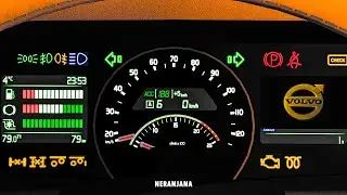Volvo FH 2012 Realistic Dashboard Computer | ETS2 Mods v1.39