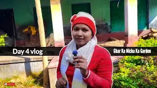 Day 4 Vlog 🌸 Ghar ke Neeche ka Garden Tour || Beautiful Garden at Home 🌼|| Simply Seema Vlogs