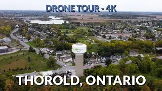 🏞️ Thorold Treasures: A Scenic 4K Drone Exploration in Ontario 🍁