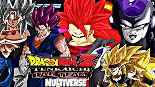 DBZ TTT MOD | DB AF NEW CHARACTERS VEGITO ULTRA EGO X BARDOCK SSJ 3 (DOWNLOAD)