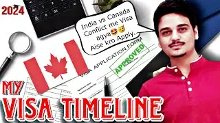 CANADA 🇨🇦 VISA Process Time😱 | My TIMELINE for Study Visa Just in 24 DAYS🔥 | TvB in Canada🇨🇦