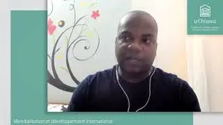 Pascal parle de son exp&eacute;rience &agrave; l&rsquo;&Eacute;cole de d&eacute;veloppement international et mondialisation