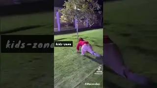 Tiktok funny videos fake lion attack small man#tiktokvideo#kidsfun