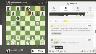 Scotch Game: Scotch Gambit, Haxo, Sarratt Variation#chessreview#chessanalysis #shortsvideo #foryou