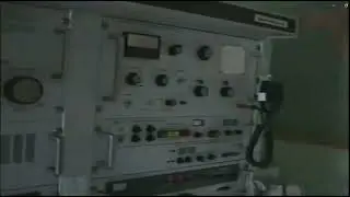 Radio room of Italian ship M/V 