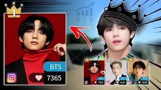 Wow! Taehyung has made history by reaching no.1 in this regard.