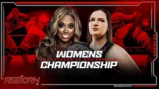 Women's Wrestling Action: Luscious Latasha Vs Davienne for the Women’s Championship! WFA Reborn