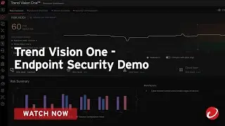 Trend Vision One &mdash; демонстрационное видео о безопасности конечных точек