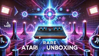 Распаковка Atari 2006 Asmr, ретро-консоли, версия Space Invaders, аркадные видеоигры, Дарт Вейдер
