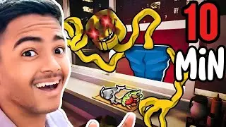 Can I Beat Scary Shawarma Kiosk in 10 Minutes? 😱