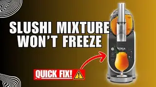 Ninja Slushi Running But Not Freezing? Try These Fixes