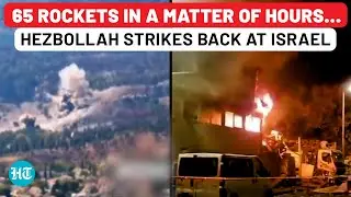 Hezbollah&rsquo;s Rocket Salvo After IDF&rsquo;s Beirut Strike; Iraqi Group Launches Missiles & Drones At Israel