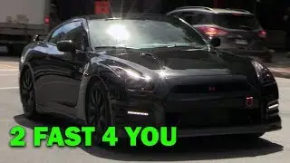 Exotic Cars Acceleration in Action in Downtown of Montreal 2019
