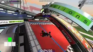 [Trackmania Cutting] Breaking 'dream sequins' by aviere in 24.56 (-15.20)