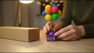 Old Cardboard Box? 📦 Turn It Into Adorable Fridge Magnets 🎈 | Easy DIY