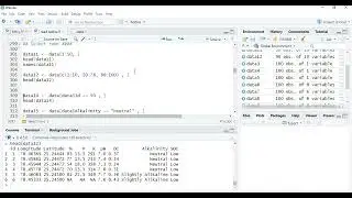 Selection of rows and columns from a table in R