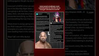 Asuka responded to Goldberg 👀 #wwe #shorts #viralvideo #short #shortvideo #prowrestling #goldberg