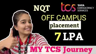 How I Got Selected in TCS | TCS Full Roadmap | Strategy to Crack TCS NQT
